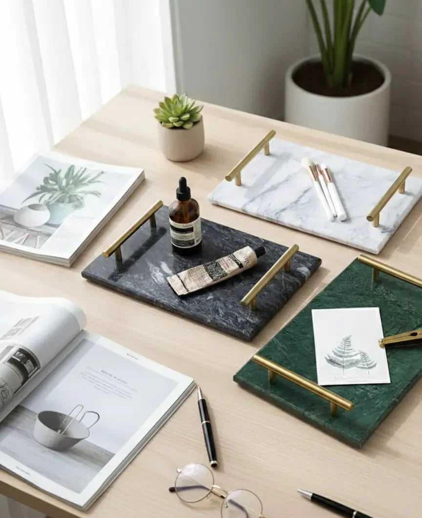 Marble Platters & Cake stands