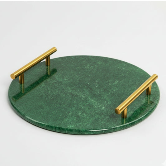 Emerald Green Marble Tray