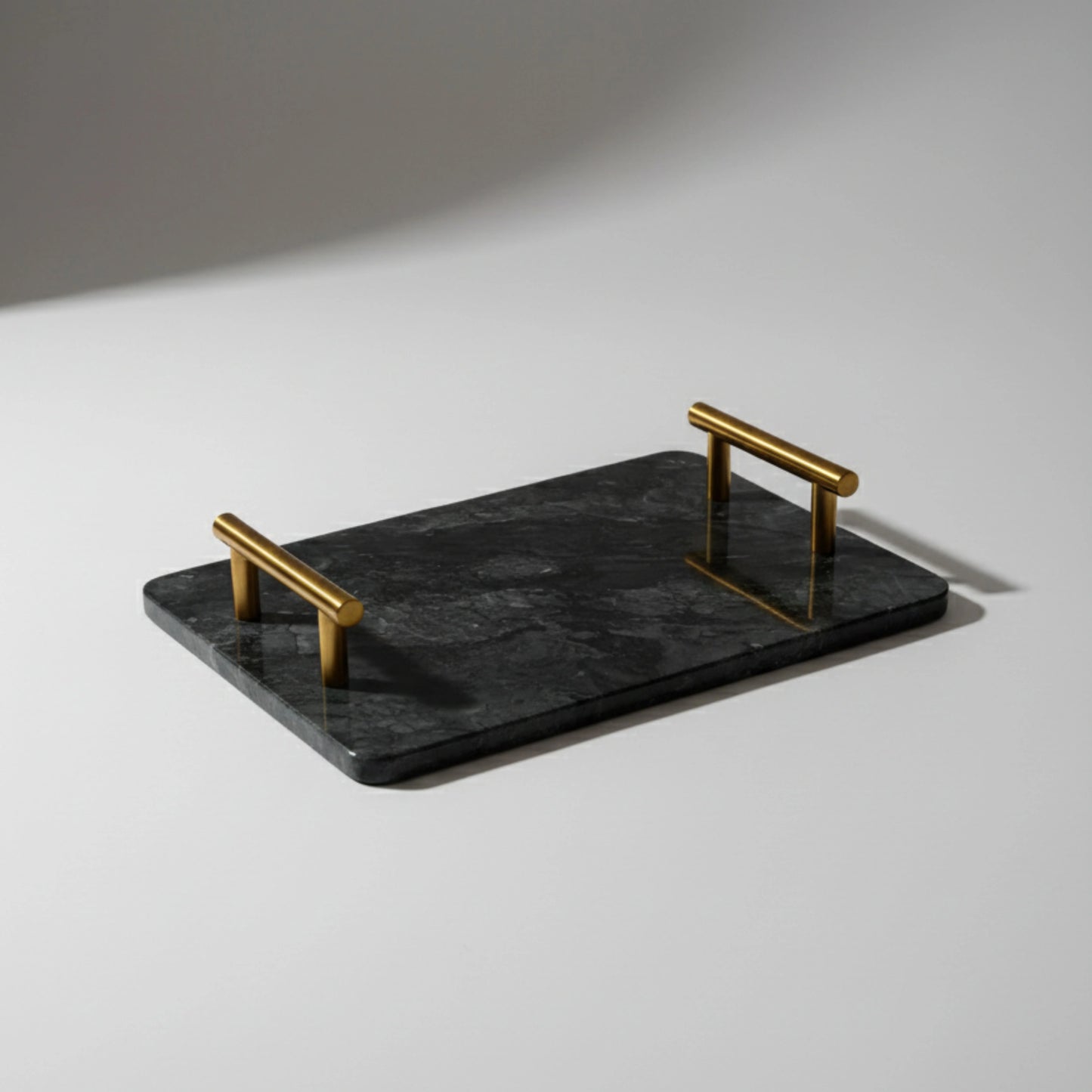 Black Marble Platter –  Noir Collection