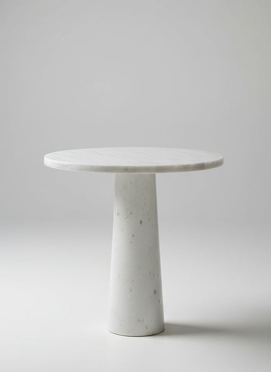 White Ziarat Marble Coffee Table