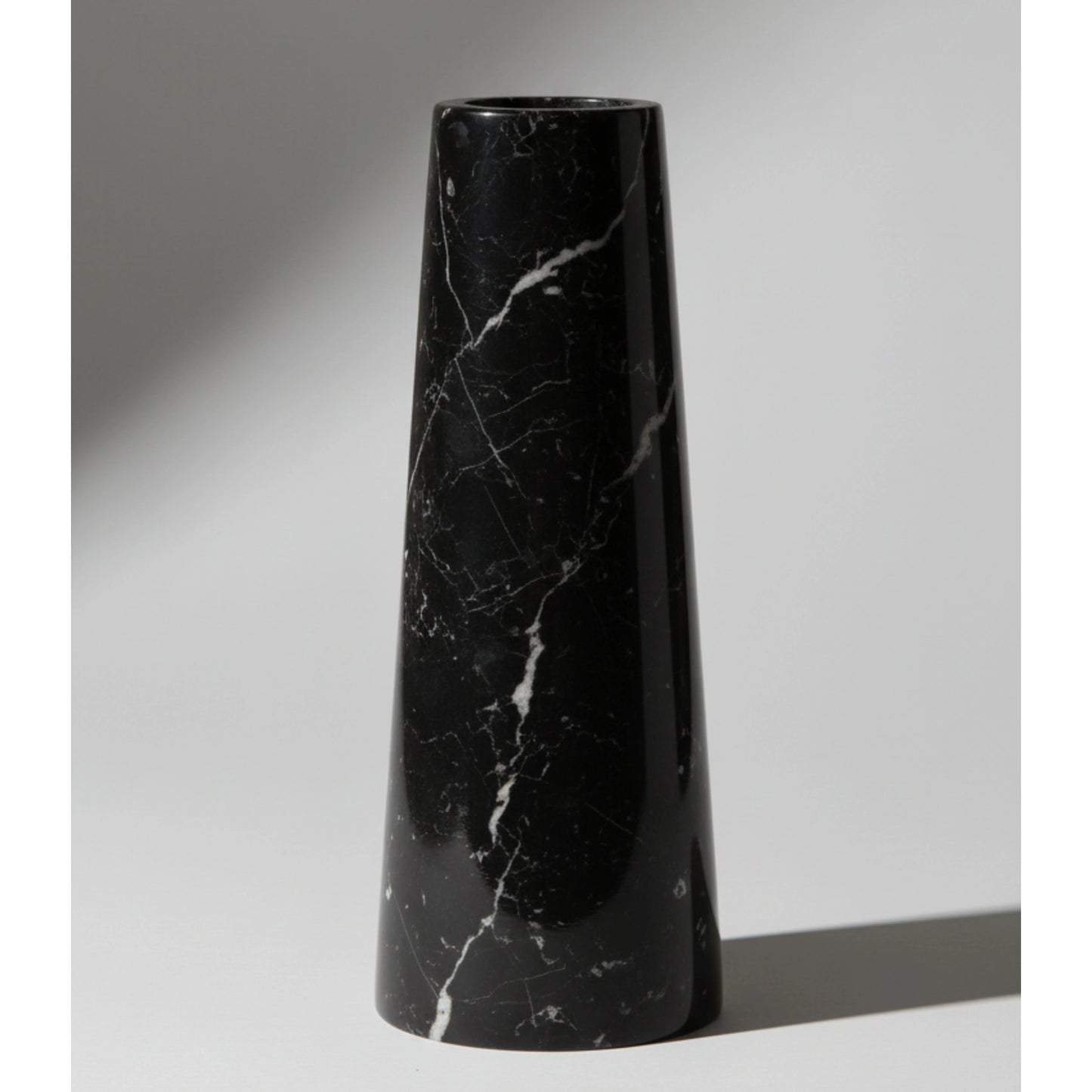 Black Marble Vase